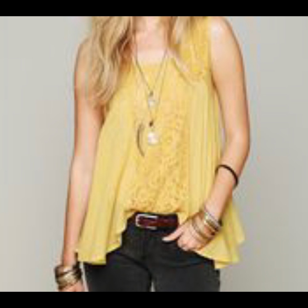 Free People BOHO Lacey top